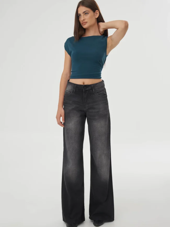 Jean Wide Leg Georgia