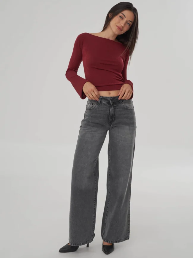 Jean Wide Leg Armani