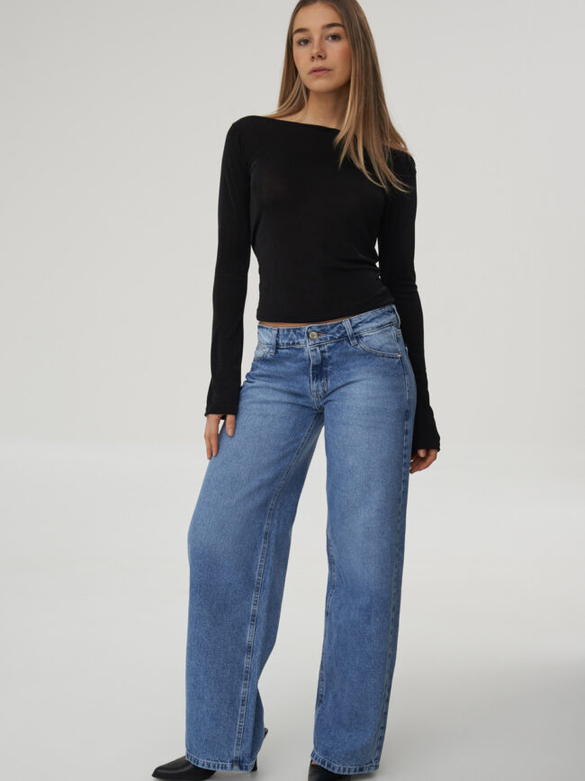 Jean Wide Leg Tulip