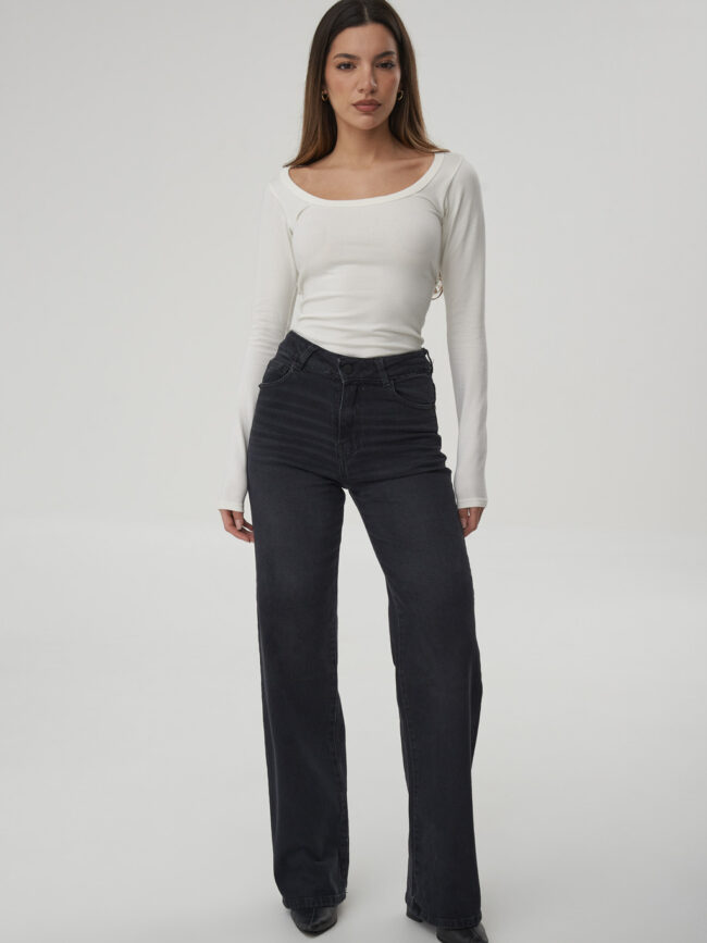 Jean Wide Leg Collins