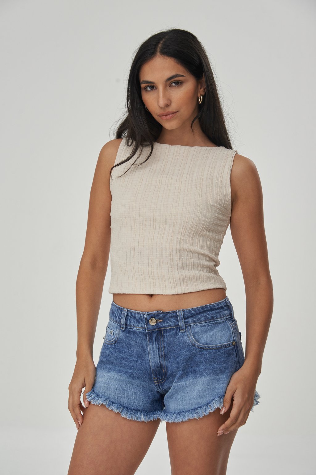 Short Jean Lotus - Imagen 2
