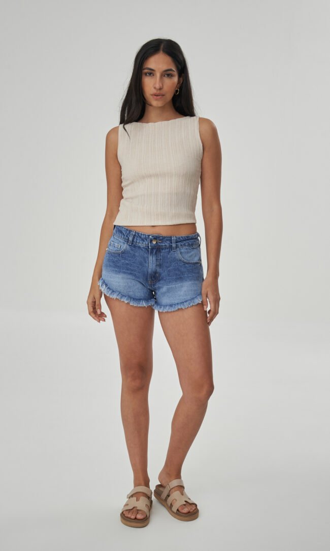Short Jean Lotus
