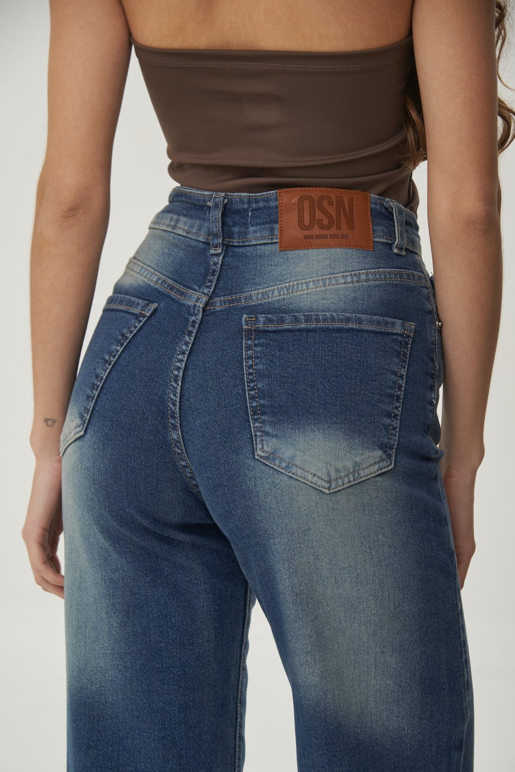 Jean Wide Leg Monstera - Imagen 4